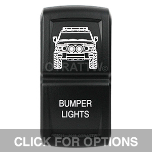 CONTURA XIV, FJ BUMPER LIGHTS, UPPER DEPENDENT LED ONLY