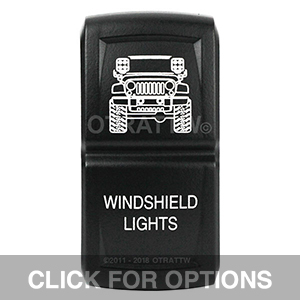 CONTURA XIV, JEEP JK WINDSHIELD LIGHTS, UPPER INDEPENDENT