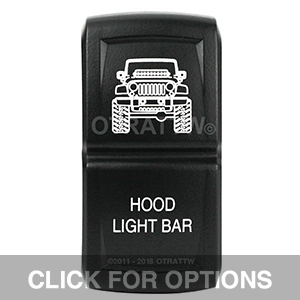 CONTURA XIV, JEEP JK HOOD LIGHT BAR , UPPER INDEPENDENT