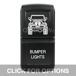 CONTURA XIV, JEEP TJ BUMPER LIGHTS, UPPER DEPENDENT LED ONLY
