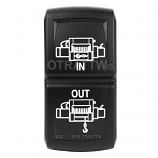 V-SERIES SEALED WINCH IN/OUT DPDT ROCKER SWITCH V-SERIES SEALED WINCH IN/OUT DPDT ROCKER SWITCH