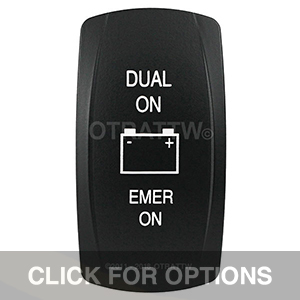 CONTURA V, DUAL BATTERY, ROCKER ONLY