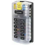 Blue Sea ST Blade Fuse Block with cover Blue Sea ST Blade Fuse Block with cover