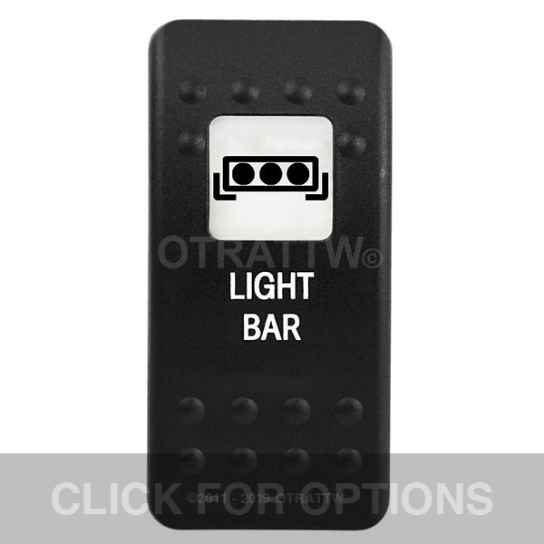 CONTURA II, LIGHT BAR, WHITE SINGLE LENS, SINGLE UPPER DEPENDENT CONTURA II, LIGHT BAR, WHITE SINGLE LENS, SINGLE UPPER DEPENDENT