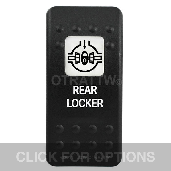 CONTURA II, REAR LOCKER, WHITE SINGLE LENS, SINGLE UPPER DEPENDENT