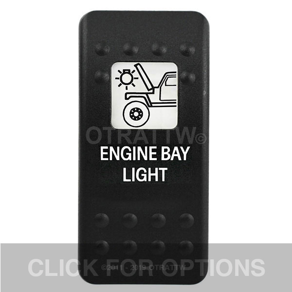 CONTURA II, ENGINE BAY LIGHT, WHITE SINGLE LENS, SINGLE UPPER DEPENDENT CONTURA II, ENGINE BAY LIGHT, WHITE SINGLE LENS, SINGLE UPPER DEPENDENT