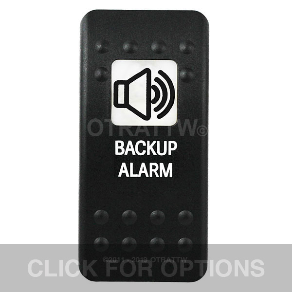 CONTURA II, BACKUP ALARM, WHITE SINGLE LENS, SINGLE UPPER DEPENDENT CONTURA II, BACKUP ALARM, WHITE SINGLE LENS, SINGLE UPPER DEPENDENT