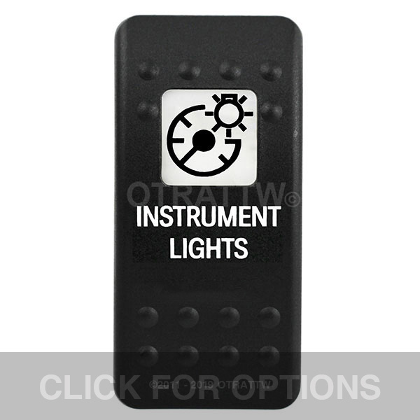 CONTURA II, INSTRUMENT LIGHTS, WHITE SINGLE LENS, SINGLE UPPER DEPENDENT CONTURA II, INSTRUMENT LIGHTS, WHITE SINGLE LENS, SINGLE UPPER DEPENDENT