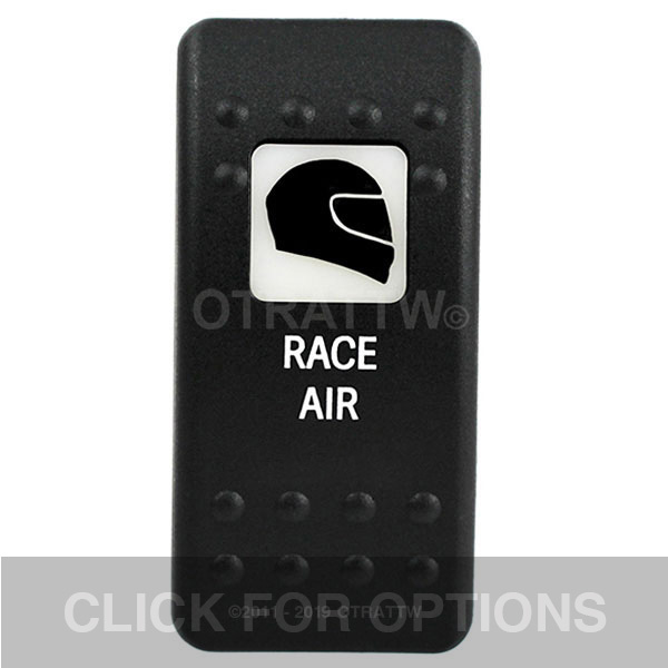 CONTURA II, RACE AIR, WHITE SINGLE LENS, SINGLE UPPER DEPENDENT