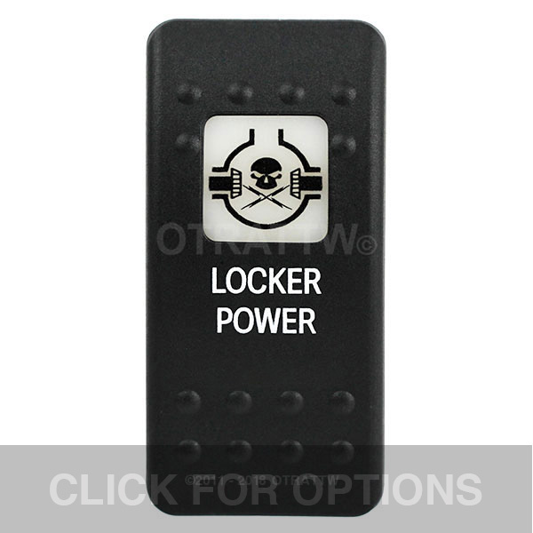 CONTURA II, LOCKER POWER, WHITE SINGLE LENS, SINGLE UPPER DEPENDENT