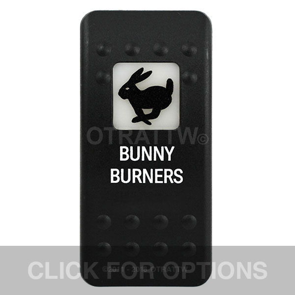 CONTURA II, BUNNY BURNERS, WHITE SINGLE LENS, SINGLE UPPER DEPENDENT