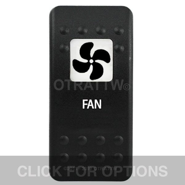 CONTURA II, FAN, WHITE SINGLE LENS, SINGLE UPPER DEPENDENT