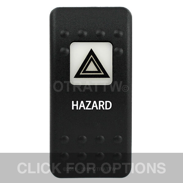 CONTURA II, HAZARD, WHITE SINGLE LENS, SINGLE UPPER DEPENDENT