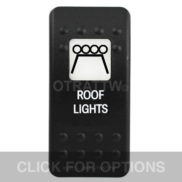 CONTURA II, ROOF LIGHTS, WHITE SINGLE LENS, SINGLE UPPER DEPENDENT CONTURA II, ROOF LIGHTS, WHITE SINGLE LENS, SINGLE UPPER DEPENDENT