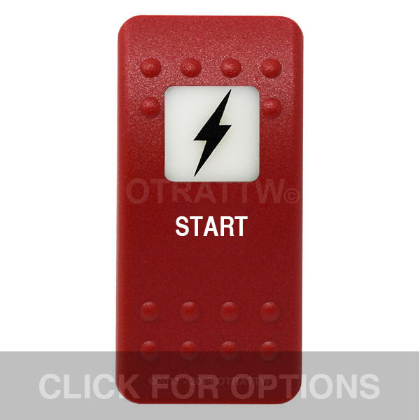 CONTURA II, START, WHITE SINGLE LENS, RED ROCKER, SINGLE UPPER DEPENDENT