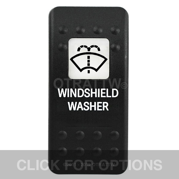 CONTURA II, WINDSHIELD WASHER, WHITE SINGLE LENS, SINGLE UPPER DEPENDENT CONTURA II, WINDSHIELD WASHER, WHITE SINGLE LENS, SINGLE UPPER DEPENDENT