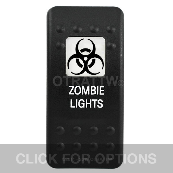 CONTURA II, ZOMBIE LIGHTS, WHITE SINGLE LENS, SINGLE UPPER DEPENDENT