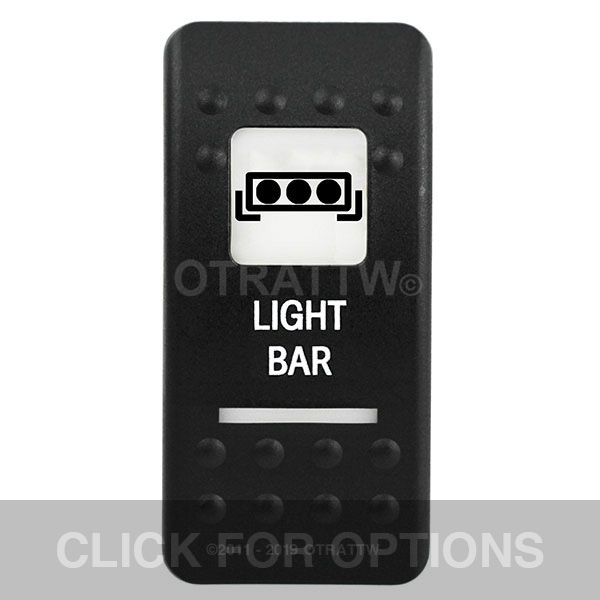 CONTURA II, LIGHT BAR, WHITE LENS, ROCKER ONLY CONTURA II, LIGHT BAR, WHITE LENS, ROCKER ONLY