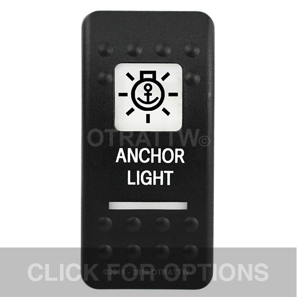 CONTURA II, ANCHOR LIGHT, WHITE LENS, ROCKER ONLY CONTURA II, ANCHOR LIGHT, WHITE LENS, ROCKER ONLY