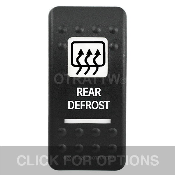 CONTURA II, REAR DEFROST, WHITE LENS, UPPER INDEPENDENT