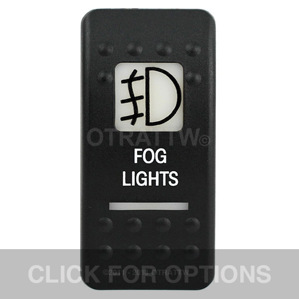 CONTURA II, FOG LIGHTS, WHITE LENS, UPPER INDEPENDENT