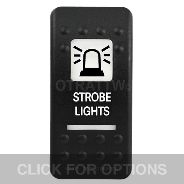 CONTURA II, STROBE LIGHTS, WHITE LENS, UPPER INDEPENDENT CONTURA II, STROBE LIGHTS, WHITE LENS, UPPER INDEPENDENT
