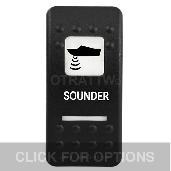 CONTURA II, SOUNDER, WHITE LENS, ROCKER ONLY CONTURA II, SOUNDER, WHITE LENS, ROCKER ONLY