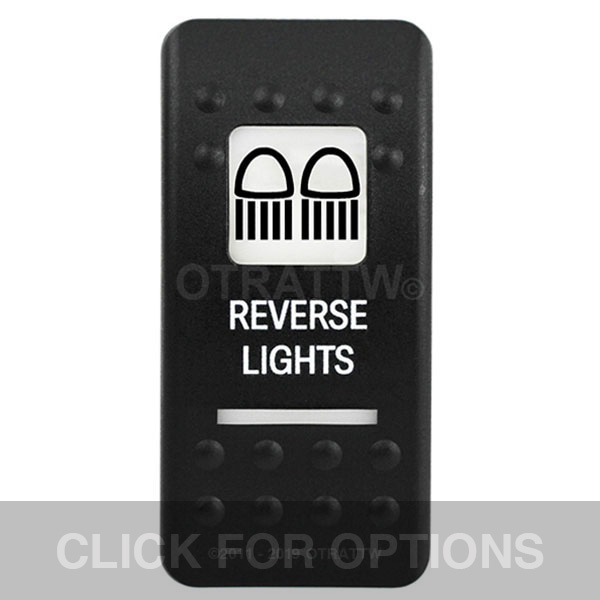 CONTURA II, REVERSE LIGHTS, WHITE LENS, ROCKER ONLY CONTURA II, REVERSE LIGHTS, WHITE LENS, ROCKER ONLY
