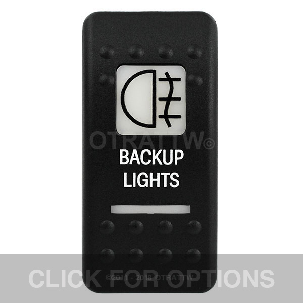 CONTURA II, BACKUP LIGHTS, WHITE LENS, UPPER INDEPENDENT