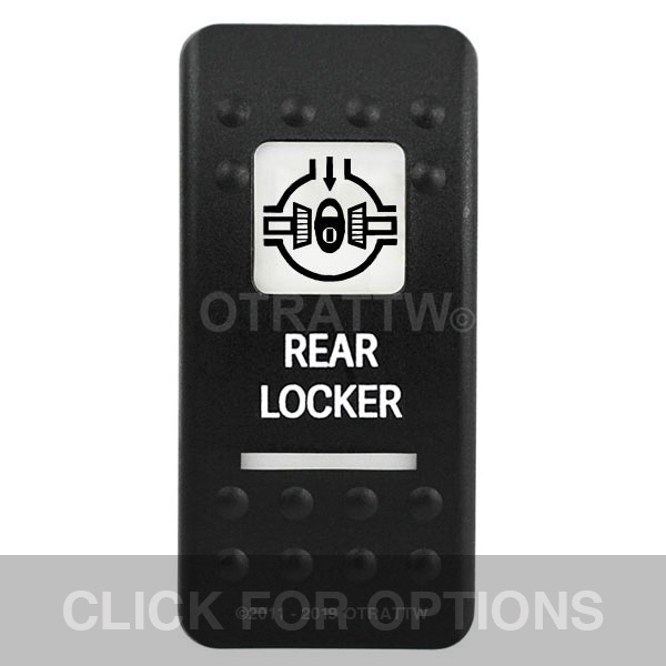 CONTURA II, REAR LOCKER, WHITE LENS, UPPER INDEPENDENT CONTURA II, REAR LOCKER, WHITE LENS, UPPER INDEPENDENT