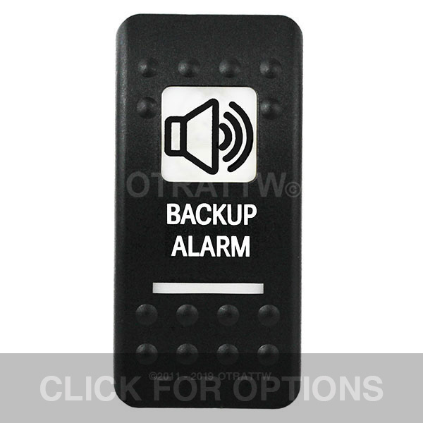 CONTURA II, BACKUP ALARM, WHITE LENS, UPPER INDEPENDENT