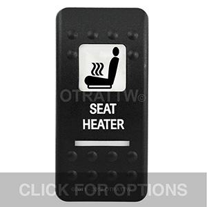 CONTURA II, SEAT HEATER, WHITE LENS, ROCKER ONLY CONTURA II, SEAT HEATER, WHITE LENS, ROCKER ONLY