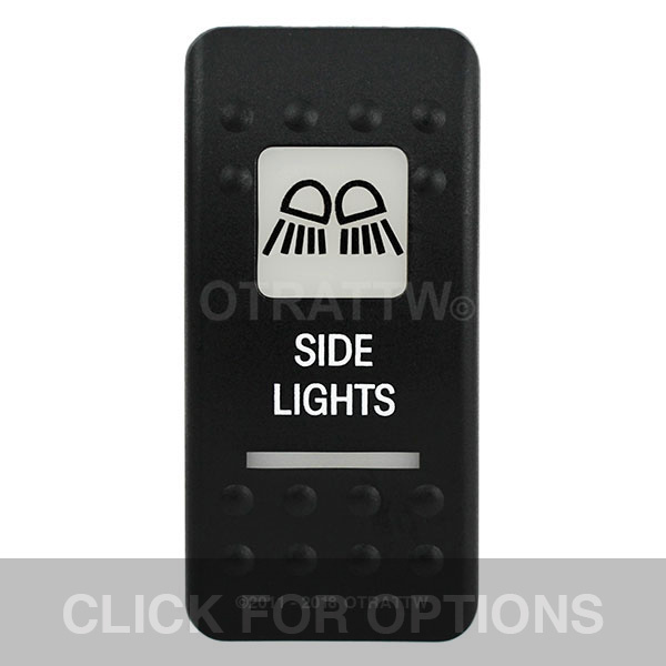 CONTURA II, SIDE LIGHTS, WHITE LENS, LOWER INDEPENDENT