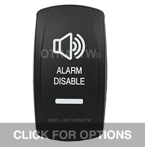 CONTURA V, BACKUP ALARM DISABLE, UPPER INDEPENDENT CONTURA V, BACKUP ALARM DISABLE, UPPER INDEPENDENT