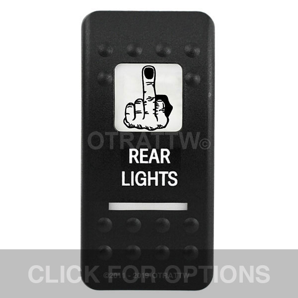 CONTURA II, REAR LIGHTS, WHITE LENS, LOWER INDEPENDENT CONTURA II, REAR LIGHTS, WHITE LENS, LOWER INDEPENDENT