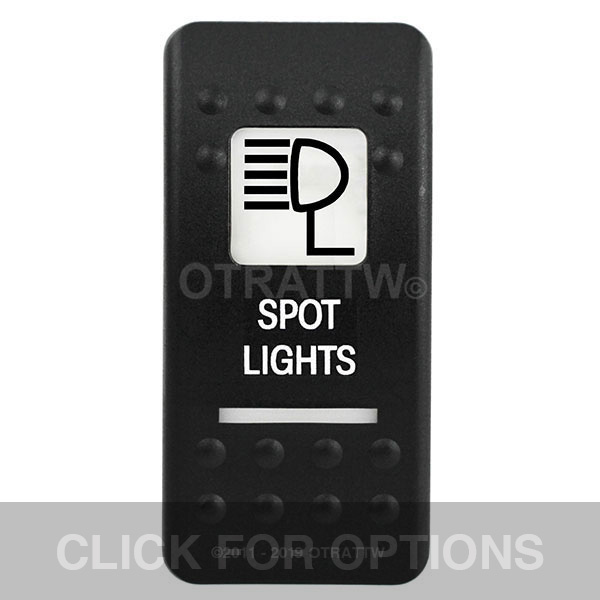 CONTURA II, SPOT LIGHTS, WHITE LENS, LOWER INDEPENDENT