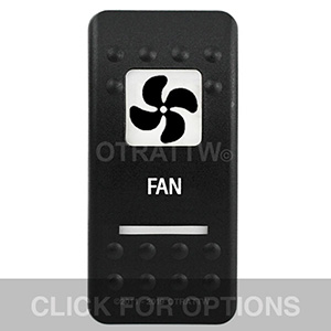 CONTURA II, FAN, WHITE LENS, ROCKER ONLY CONTURA II, FAN, WHITE LENS, ROCKER ONLY