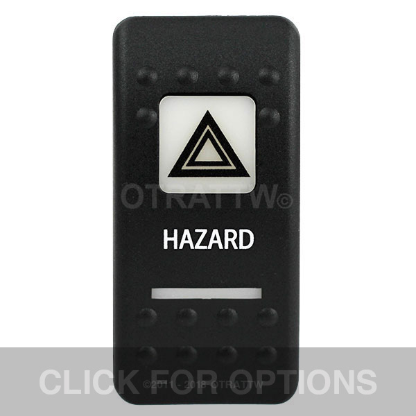 CONTURA II, HAZARD, WHITE LENS, ROCKER ONLY