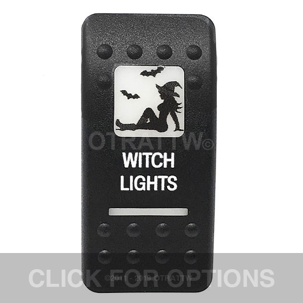 CONTURA II, WITCH LIGHTS, WHITE LENS, ROCKER ONLY