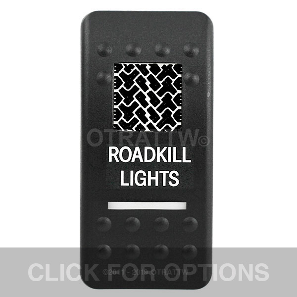 CONTURA II, ROADKILL LIGHTS, WHITE LENS, UPPER INDEPENDENT CONTURA II, ROADKILL LIGHTS, WHITE LENS, UPPER INDEPENDENT