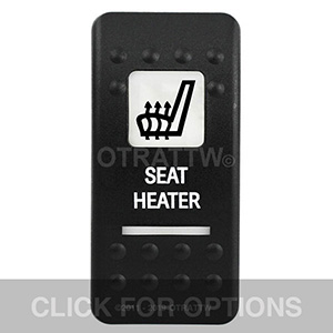 CONTURA II, SEAT HEATER, WHITE LENS, ROCKER ONLY CONTURA II, SEAT HEATER, WHITE LENS, ROCKER ONLY