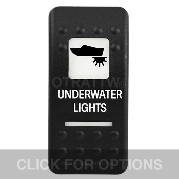 CONTURA II, UNDERWATER LIGHTS, WHITE LENS, ROCKER ONLY CONTURA II, UNDERWATER LIGHTS, WHITE LENS, ROCKER ONLY