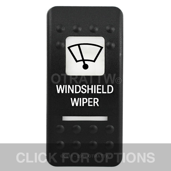 CONTURA II, WINDSHIELD WIPER, WHITE LENS, UPPER INDEPENDENT