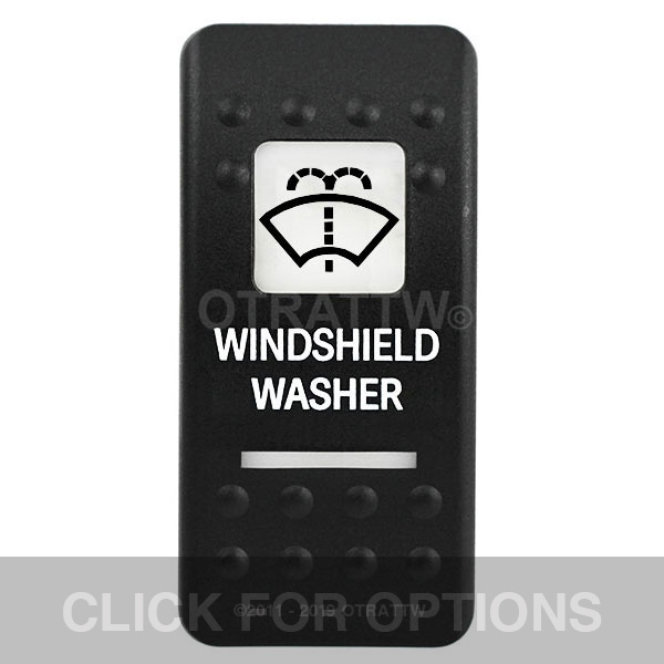 CONTURA II, WINDSHIELD WASHER, WHITE LENS, UPPER INDEPENDENT