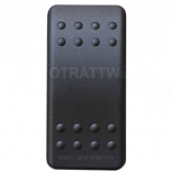 CONTURA II, BLACK ROCKER, NON-LIGHTED SWITCH