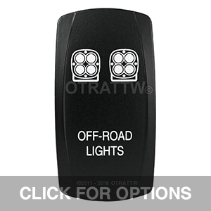 CONTURA V, SQUADRON OFF-ROAD LIGHTS, UPPER DEPENDENT LED ONLY