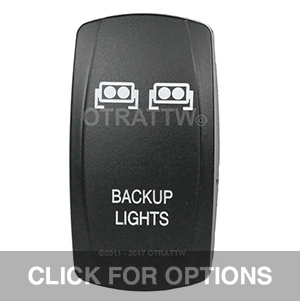 CONTURA V, BACKUP LED LIGHTS, ROCKER ONLY CONTURA V, BACKUP LED LIGHTS, ROCKER ONLY