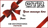 Gift Certificate, Red