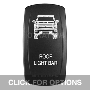 CONTURA V, CHEVY ROOF LIGHT BAR, ROCKER ONLY