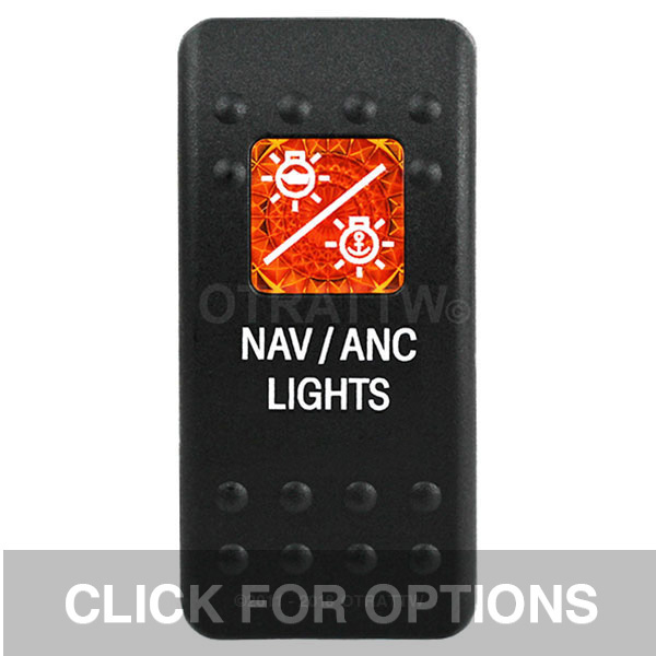 CONTURA II, NAV/ANC LIGHTS, AMBER SINGLE LENS, SINGLE UPPER DEPENDENT
